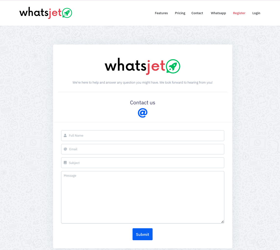 Contact Page
