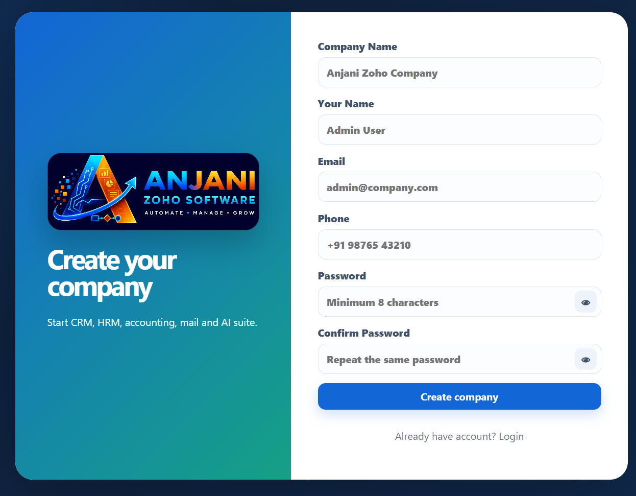Company Registration